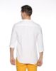 Image de Chemise lin col Mao unité -  4 XL BLANC