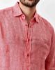 Image de Chemise lin chinée unité -  S FRAMBOISE