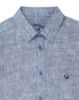 Image de Chemise lin chinée unité -  L MARINE