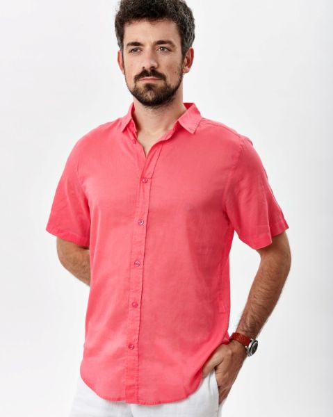 Image de Chemise voile de coton MC  unité -  2 XL INCARNAT