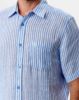 Image de Chemise lin rayée MC  unité -  S CIEL