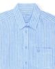 Image de Chemise lin rayée MC  unité -  XL CIEL