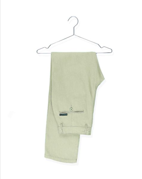 Image de pantalon lin chino unité -  40 KAKI