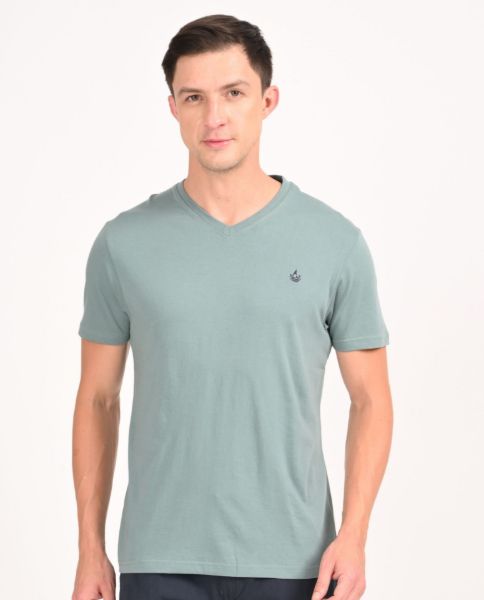 Image de T shirt col V unité -  M LAGON