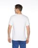 Image de T shirt col V unité -  L BLANC