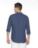 Image de Chemise lin col Mao unité -  3 XL MARINE