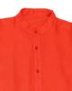 Image de Chemise lin col Mao unité -  2 XL TANGERINE