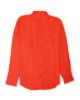 Image de Chemise lin col Mao unité -  2 XL TANGERINE