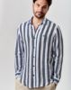 Image de Chemise lin larges rayures pack de 16 pièces ( 22.00 €/p ) -  Pack MARINE