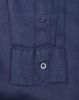 Image de Chemise lin ML unie unité -  S BLEU NUIT
