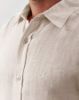 Image de Chemise lin ML unie unité -  3 XL CREME
