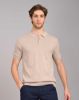 Image de Polo maille coton Bio unité -  S BEIGE
