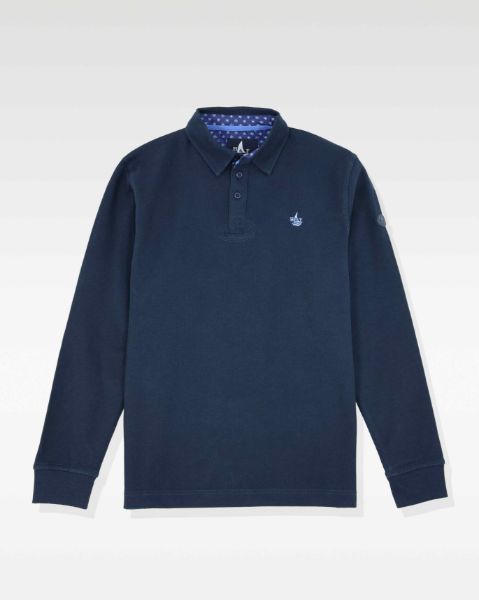 Image de Sweat col polo pack de 18 pièces ( 18€/pièce ) -  Pack MARINE / CIEL