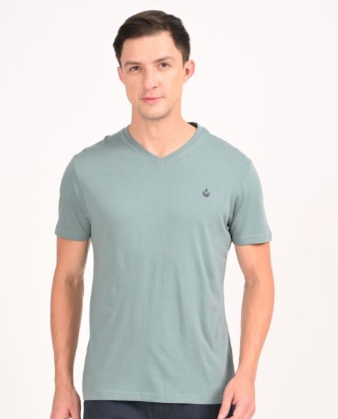 Image de T shirt col V unité -  M LAGON