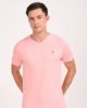 Image de T shirt col V unité -  XL VIEUX ROSE