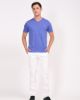 Image de T shirt col V unité -  S LILAS