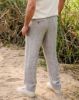 Image de Pantalon lin jog. rayé unité -  2 XL OLIVE