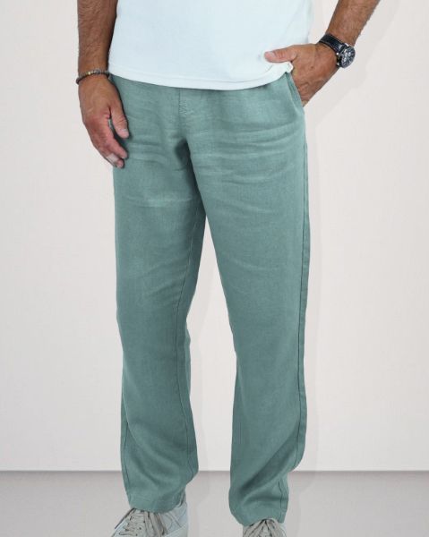 Image de pantalon lin jog unité -  S LAGON
