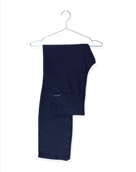 Image de pantalon lin chino unité -  42 MARINE
