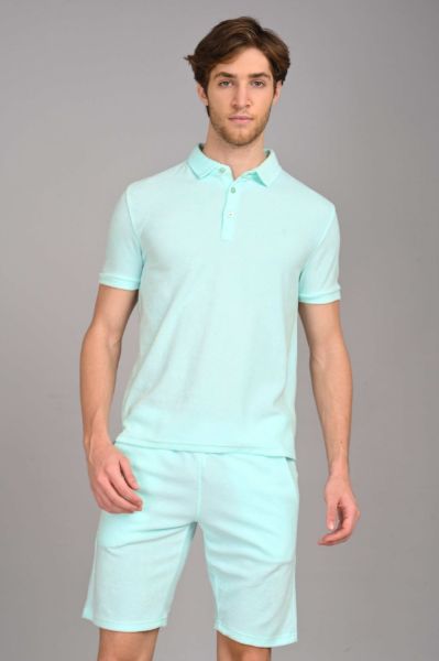 Image de polo éponge unité -  L VERT MENTHE